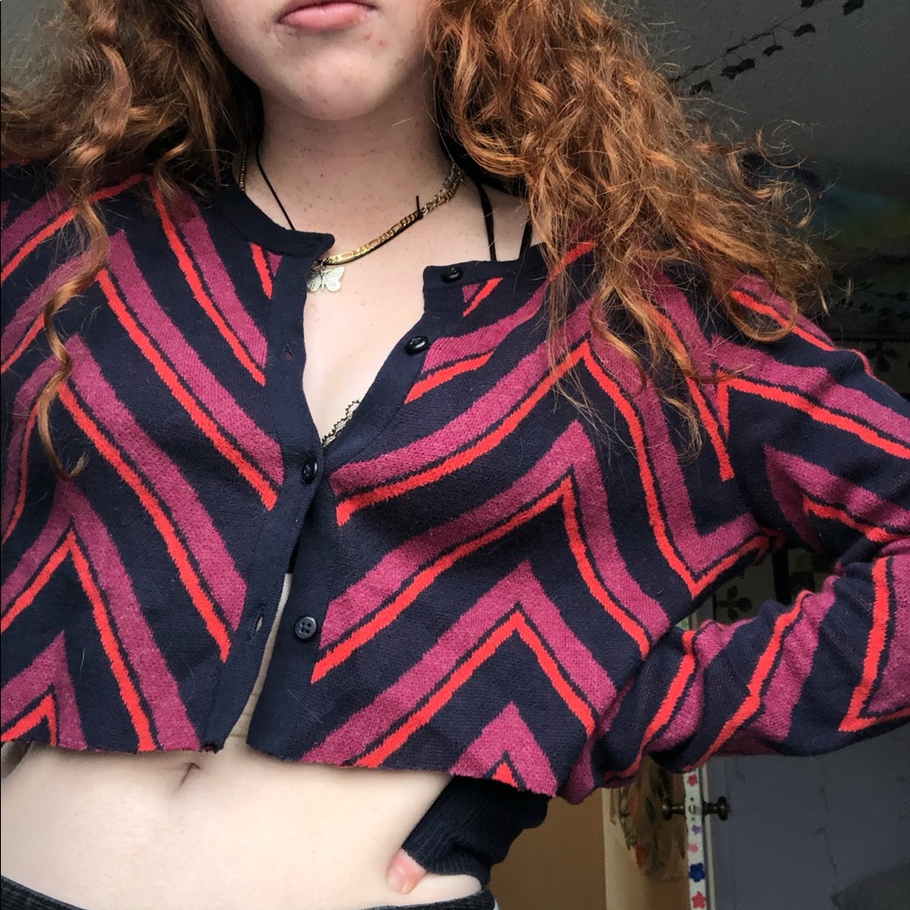Cropped cardigan